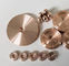 Mechanical Polished / Ground Tungsten Copper Alloy Parts 60%-95% Purity